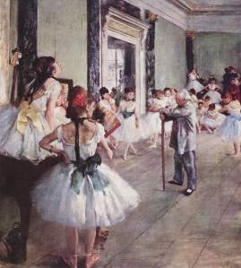 Edgar Degas - The Ballet Class - Google Art Project. Photo: Wikimedia Commons