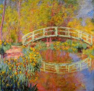The Japanese Bridge (The Bridge in Monet's Garden) - Claude Monet